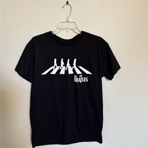 Black Beatles Graphic T-Shirt